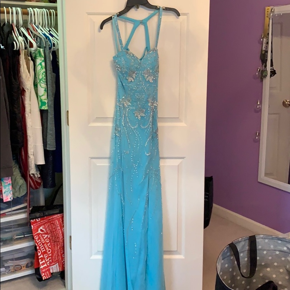 Elegant Sequence Prom Dress